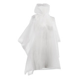 Poncho Impermeable Ligero Para Niños Unitalla Transparente