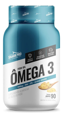 Omega 3 90 Capsulas - Shark Pro