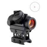Red Dot T1 Holográfico + Elevador De Trilho 22mm Airsoft