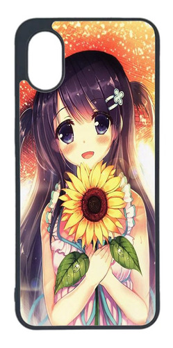 Funda Anime Girl Girasol Varios Modelos