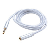 Cable Extension Alargue Auricular + Mic 3,5mm 4contac. 2mts.