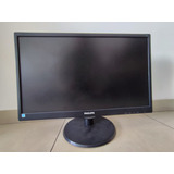 Monitor Philips 223v5l Lcd 21.5  Negro - Excelente Estado