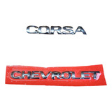 Kit Insignia Emblema Chevrolet Corsa Desde 97 Hasta 03