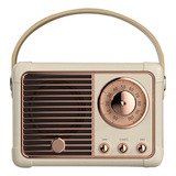 Bocina Bluetooth Retro Con Sonido Potente Vintage Classic