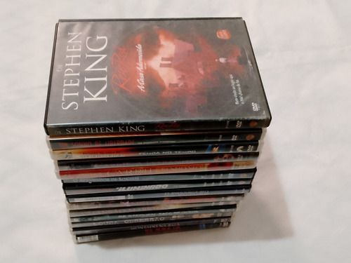 Lote 13 Dvds  Stephen King Louca Obsessão + O Iluminado + 12