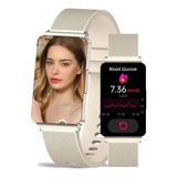 Reloj Inteligente Para Mujer Glucosa 1.57 Reloj Inteligente Color De La Correa Rosa Dorado