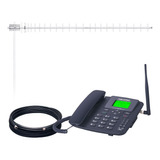 Celular Rural 4g Para 850 Mhz Com Antena Potente Aquário 