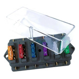 Zz Caja De Fusibles Protección De Circuito 6 Vías 12v-24v