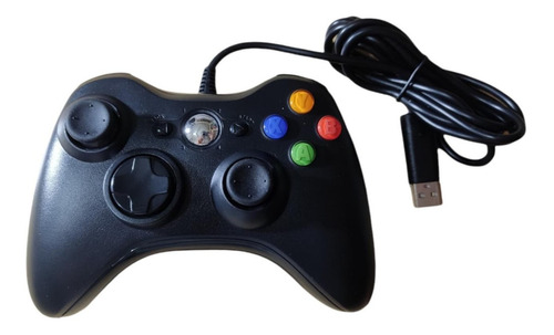 Controle Pc Notebook Com Fio Usb Formato Controle Xbox 360 