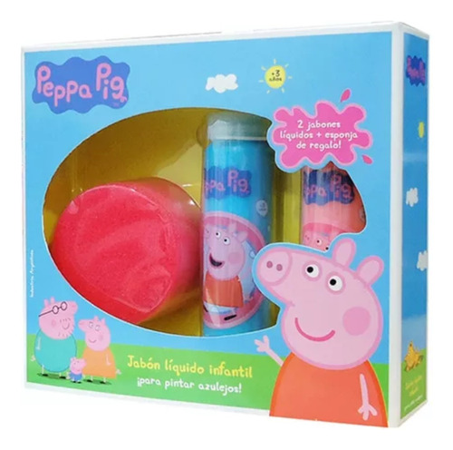 Jabón Liquido Infantil P/ Pintar Azulejos Peppa Pig (99253)