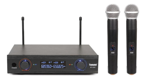 Microfones Sem Fios Tomate Mt-2207