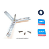 Kit Eje Soporte Tambor Electrolux Ewt 600 Completo