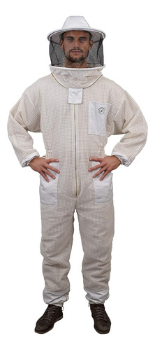 Traje De Apicultor Humble Bee, 420, Xs, Diseño Unisex,blanco