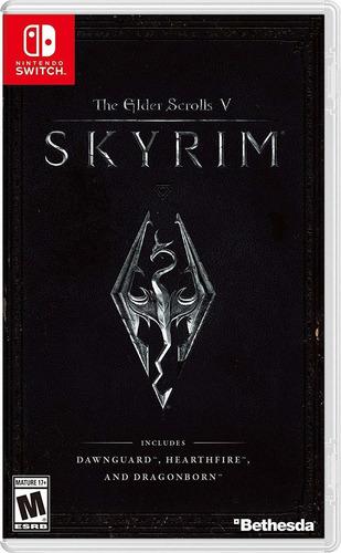 Jogo Nintendo Switch The Elder Scrolls Skyrim V Midia Fisica