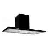 Exaustor Depurador De Cozinha Suggar Granada Slim Aço Inoxidável De Parede 900mm X 35mm X 500mm Preto 127v