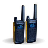 Talkabout Motorola T470 Walk Talk Rádio Comunicador Até 56km Cor Amarelo