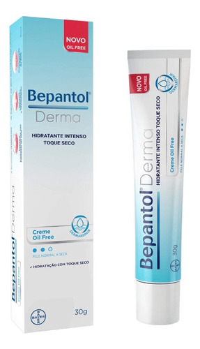 Creme Hidratante Bepantol Derma Oil Free Toque Seco 30g