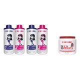 Escova Progressiva Bonequinha 2 Kit 2x1l + B-tox White 1kg