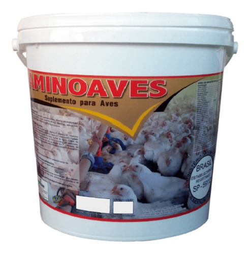 Aminoaves 5kg Núcleo Ração Suplemento Concentrado Para Aves.