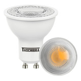 Lâmpada De Led Dicróica Mr16 Tdl 50 7w Gu10 Taschibra Bivolt Cor Da Luz 4000k - Neutro Suave 110v/220v