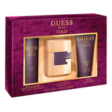 Set Guess Man Gold 75ml Edt Volumen De La Unidad 45 Ml