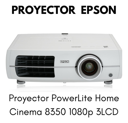 Proyector Powerlite Home Cinema 8350 1080p 3lcd