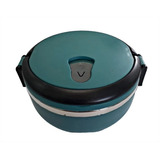 Pote Marmita Térmica Hermética Inox-recipiente Cozinha Verde