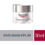 Crema Eucerin Hialurónico Filler Día Anti Edad Fps 30 - 50ml