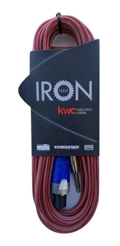 Cable De Bafle Kwc Iron Speakon Plug 3 Metros Neutrik