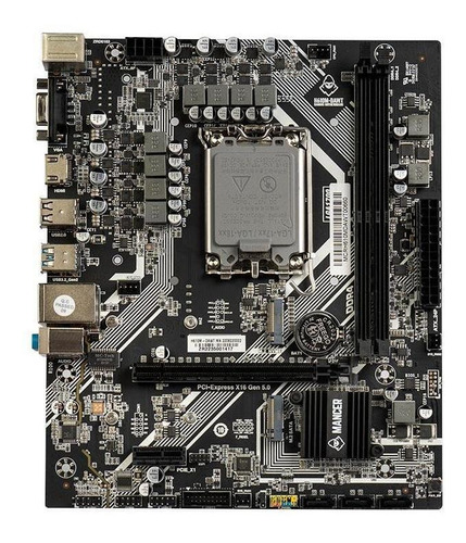 Placa Mae Mancer H610m-dawt, Ddr4, Socket Lga1700, M-atx