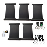 Panel Calentador Solar Alberca Kit 5 Pza + Kit Accesorios