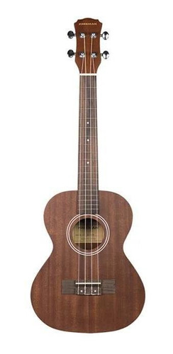 Ukelele Tenor Acústico Freeman Ku-t/b-sn Con Funda Y Aquila