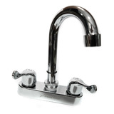 Llave Mezcladora Para Lavabo Baño Economica Cuerpo Pom  3553