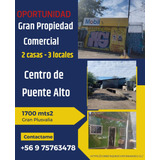 Oportunidad Gran Propiedad Comercial Centro De Puente Alto