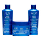 Kit Felps Banho De Verniz Professional - 3 Produtos