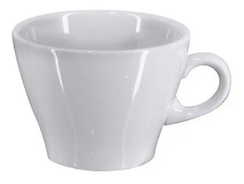 Set X6 Taza Desayuno Linea Monza 200ml Porcelana Verbano