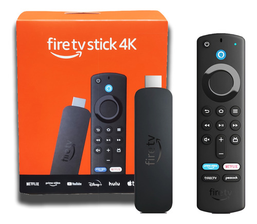 Fire Tv Stick 4k, Com Alexa,  Amazon Ger 2, Wifi 06 Original