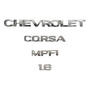 Kit De Emblemas Corsa 1.6 (4 Piezas)  Chevrolet Corsa