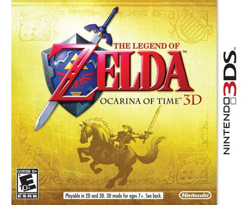 The Legend Of Zelda Ocarina Of Time 3d Sellado