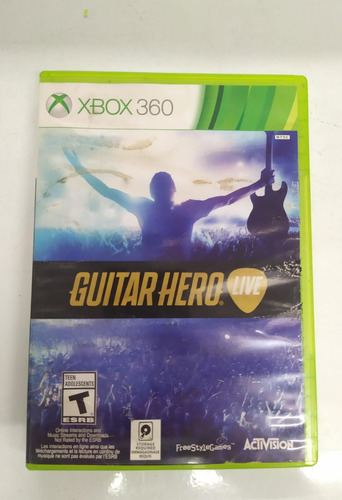 Guitar Hero Live Xbox 360 Fisico Usado