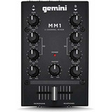 Controlador Midi Gemini Mm1 - Mezclador De Dj Compacto Girat