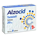 Alzocid Tadalafil 20 Mg Con 8 Tabletas Collins
