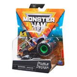 Monster Jam Vehiculo 1.64 Metal Double Decker Int 6061161
