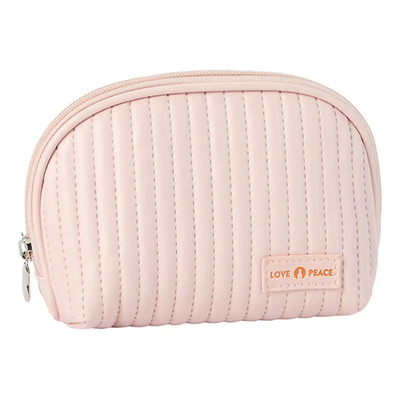 Mhuitw Neceser Cosmetiquera Mujer Moda Portátil Impermeable Viaje Rosa | Meses sin interés