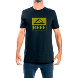 Remera Reef Lifestyle Hombre Classic Block Negro-amar Cli