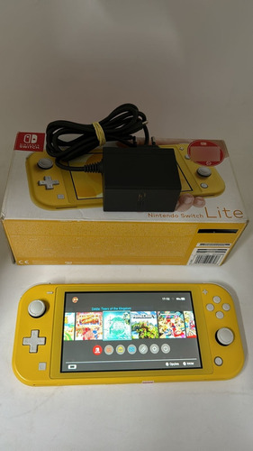 Nintendo Switch Lite Desbloqueado 128gb + 32gb + Jogos Completo