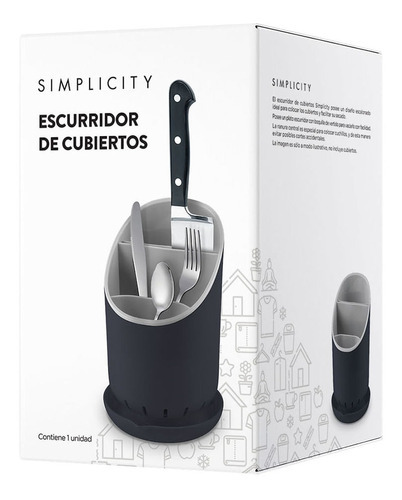 Escurridor De Cubiertos Simplicity X 1 Un