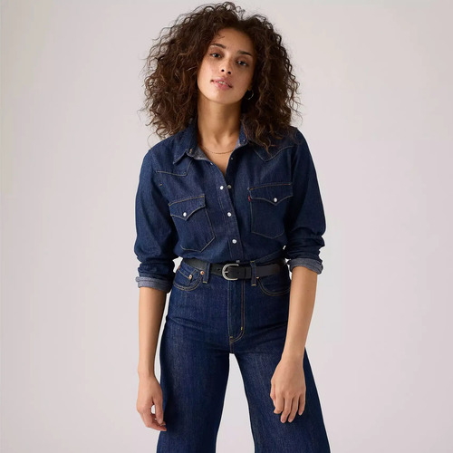 Camisa De Mezclilla Para Dama Mod. The Western Marca Levis®