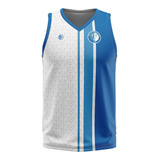 Musculosa Kapho Trelew Tenis Club Blanca Azul Niños