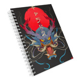 Gyarados Pokemon Oni Anime Libreta Pasta Dura